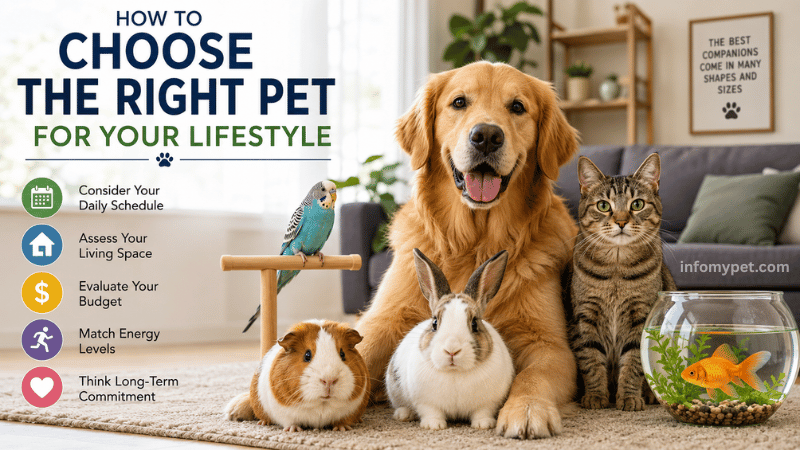 How to Choose the Right Pet for Your Lifestyle
