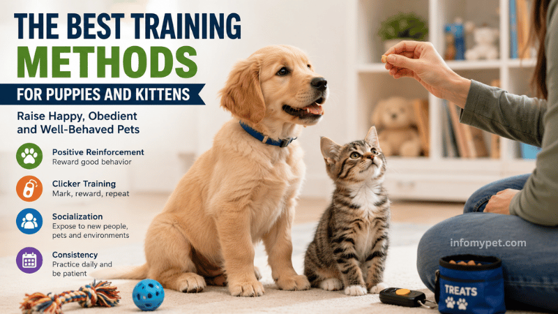 The Best Training Methods for Puppies and Kittens: A Complete Guide to Raising Happy and Obedient Pets