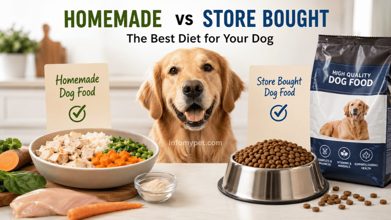The Best Diet for Your Dog: Homemade vs Store Bought Dog Food
