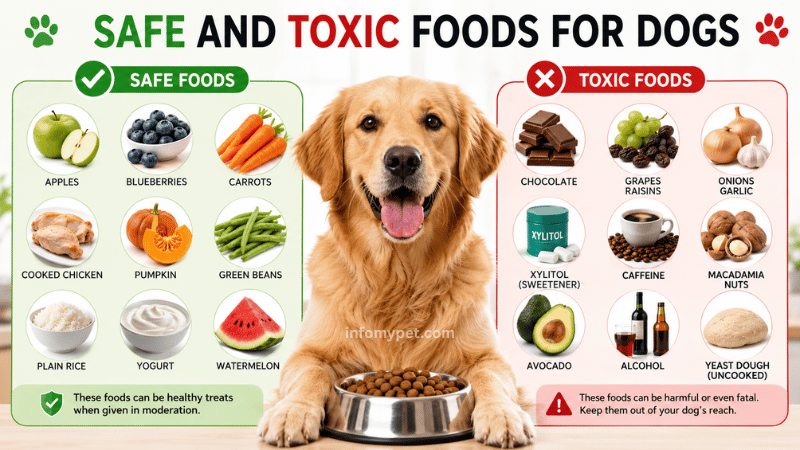 Safe and Toxic Foods for Dogs: A Complete Guide for Responsible Pet Owners