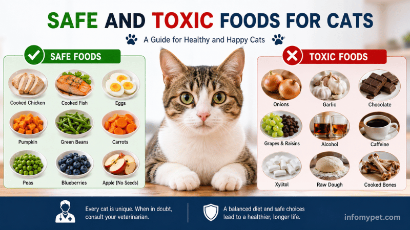 Safe and Toxic Foods for Cats: A Complete Guide for Cat Owners